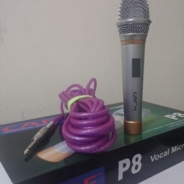 Micro karaoke CAF P8 âm thanh chuẩn, không có tiếng hú
