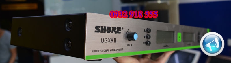 Micro shure UGX8 II