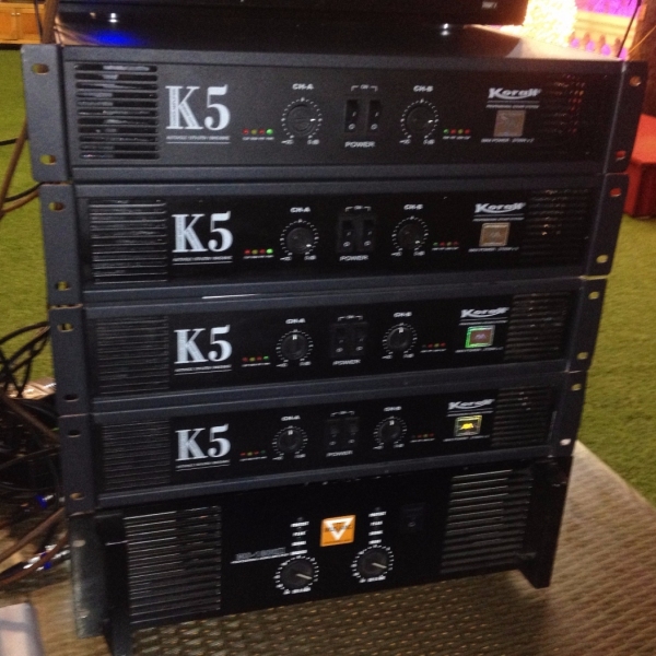 Cục đẩy công suất K5 kiến tạo chất lượng âm thanh